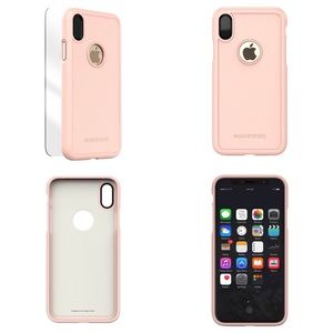 Apple iPhone X Sahara Case dBulk Rose Gold Pink